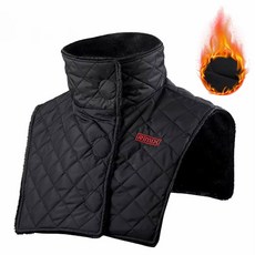 오토바이 자전거 라이딩 콜드 커프 턱받이 남녀공용 야외 스키 플러스 칼라 차가운, Short scarf, 1개