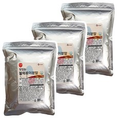 이츠웰 불떡볶이분말 1kg, 3개