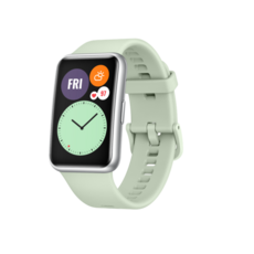 PRO 글로벌 HUAWEI Watch FIT 스마트 워치 GT 1.64 ''amoled 혈액 산소 24 시간 심박수 모니터 10 일 터리, 02 green, 01 CHINA