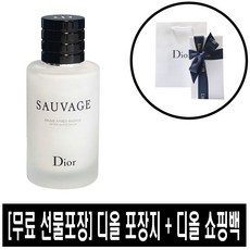 **무료선물포장+쇼핑백증정** 디올 소바쥬 애프터쉐이브 밤 100ml (로션타입)