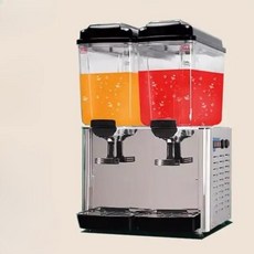 아이스티 냉음료 디스펜서 냉쥬스 냉커피 기계 업소용, 단일실린더단일냉각18리터