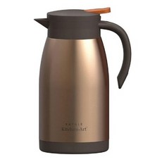 키친아트 라팔 골드메탈 스텐레스 보온포트 1L KP-C10, 선택완료, 상세페이지 참조