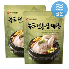 마니커F&G 녹두전통삼계탕, 800g, 2개