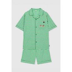 스파오체크잠옷