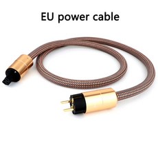  Accuphase HI 엔드 슈코 전원 코드 CD 앰프 EU 버전 플러그 케이블 하이파이 AC 메인 전력선, EU 버전_1.5M 