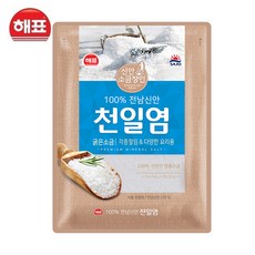 해표 천일염(굵은소금) 5kg, 1개