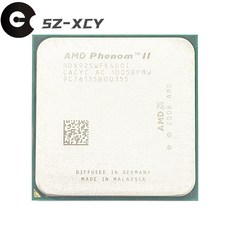 c쿨러 AMD Phenom II X4 925 쿼드 코어 C 프로세서 HDX925WFK4DGI./HDX925WFK4DGM 소켓 AM3 95W 2.8 GHz