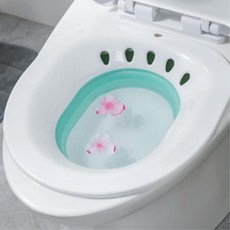 【최고에요!】파스텔톤 접이식 좌욕기 산후좌욕기 산후관리 임산부, 케이에스컴퍼니 민트