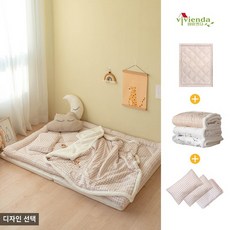 비비엔다 모달 아기 겨울 토퍼 이불 세트 / 요토퍼 + 다우니퍼 블랭킷 L + 베개 택1, 02.라인드로잉/01.요토퍼+다우니퍼블랭킷L+솜베개