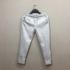 맨스토리 남자 네오프렌 지퍼 포인트 슬림핏 조거 팬츠