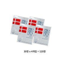 크리스찬한센 덴마크 유산균 이야기, 4박스, 6개