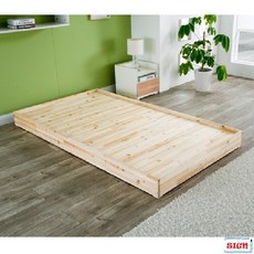 PINA / 삼나무 저상침대 슈퍼싱글 G-172 퀸침대/수납형침대/더블침대/학생침대/슈퍼싱글매트리스/저상형침대/서랍형침대/침대/1인용침대/슈퍼싱글침대프레임, 단일 침구류사이즈