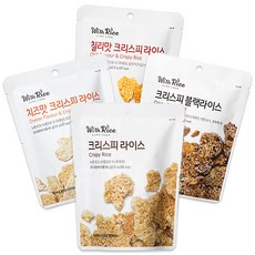 크리스피 라이스 누룽지 과자 스낵 쌀과자 60g 10봉, 02_크리스피 블랙라이스