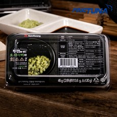 파인튜나 신선참치회 생와사비+간장 45g, 1개