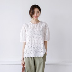 아일렛블라우스