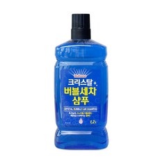 불스원 크리스탈 버블 세차샴푸 1.2L (+세차타월1P), 단품없음