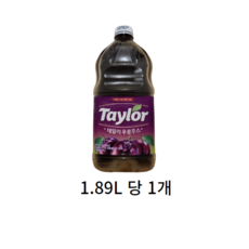 테일러 푸룬 주스, 6L, 4개