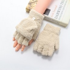 남녀공용 뽀글이 벙어리 반장갑 핸드워머 방한장갑 손가락장갑 터치장갑 니트장갑 장갑 스마트폰장갑 여자장갑