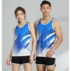 마라톤복 조깅복 트레이닝 스포츠 민소매 상하의세트