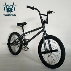 BMX 묘기용 고급형 성인 묘기 자전거 리얼리티 20인치 익스트림 스포츠, 그레이