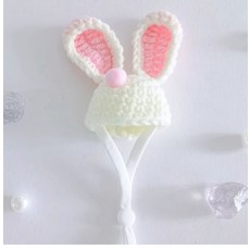 햄스터 앵무새 도마뱀 고슴도치 애완동물 패션 미니 모자 - 토끼, 1개