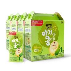 아이꼬야 아기랑 콩이랑 1단계, 180ml, 64개