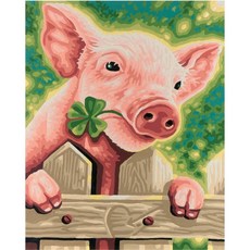 네잎클로버십자수