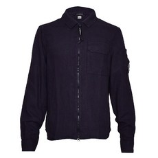 CP COMPANY [CP컴퍼니]20SS 렌즈 와펜 가먼트 린넨 오버셔츠08CMSH160A 999