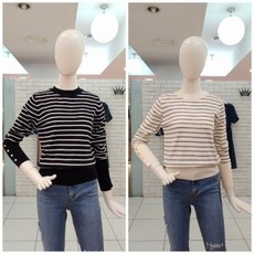 DB_ 르샵 소매버튼디테일니트티셔츠 LKAKP8037DB