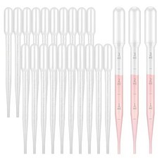 투명 플라스틱 일회용 스포이드 1ml 3ml 5ml 10ml 100개
