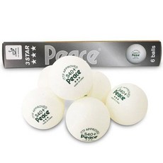 365C 피스 탁구공 3성 S40+ (6pcs x 2)