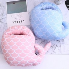 돌고래 온열 발난로 쿠션 USB, 핑크_아답터추가
