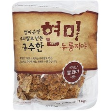 바른들식품 엄마손 현미 누룽지 1kg, 5개