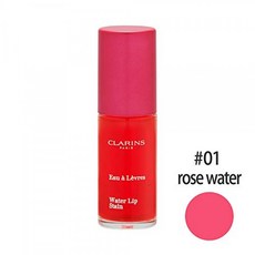 클라란스 CLARINS 워터 립 스테인 7mL 01 rose water (재고) [병행 수입품], 단일상품, 단일상품