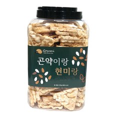 蒟蒻糙米餅乾, 250g, 1罐