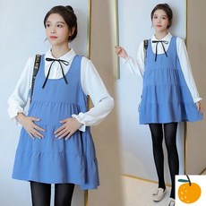 임산부 미니 원피스 임부복 편한 임산부출근룩 가을 예쁜 임부원피스 드레스 임산복