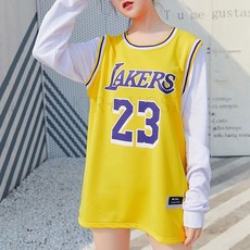 kirahosi 불스 조던 농구 나시 져지 남녀공용 티 유니폼 9호 M0ojdp5