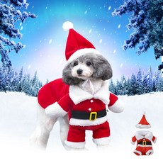 강아지 산타옷 고양이 크리스마스 애완동물 코스튬_cdaloner, 1개