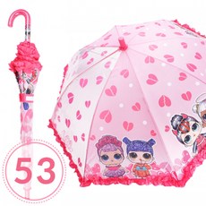 LOL 서프라이즈 하트 우산 53cm(반자동) 051997