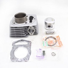 신제품 실린더 피스톤 링 개스킷 키트 STD 빅 보어 혼다 시티 플라이 125 CLR125 XLR 1998 NX 용 150cc 업, 02 62mm 150cc