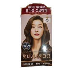 우아채 멋내기 새치크림 자연갈색, 1개