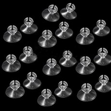 수족관용 에어 호스 고무 진공 흡착판 흡입홀더10pcs, 10개
