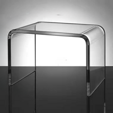 세룬 아크릴 투명 테이블 미니 쇼파 탁자 작은책상 D W230xL320xH235mm