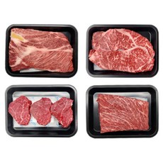 1+등급 한우 등심+채끝+안심+국거리(1.2kg) 설 명절선물세트 / 셋트 종합