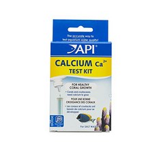 API CALCIUM TEST KIT Saltwater Aquarium Water 1-Count Test Kit API 칼슘 테스트 키트 바닷물 수족관 물 1-카운트 테스트 키트, 1개