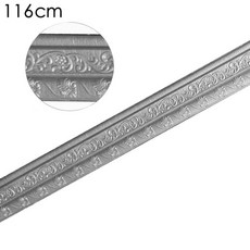 벽 모서리 보호대 코너 기둥 가드 쿠션 투명 욕실문 주차 차고양각 코너 라인 3D 폼 벽 허리 방수 테두리, 08 116x8cm, 1개