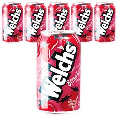 韋爾奇草莓汽水, 355ml, 6入