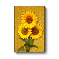 세계일주 입주 현관 거실 해바라기 돈들어오는그림 장식 그림 집들이 선물XRK