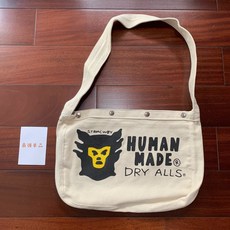 남자크로스백 HUMAN MADE CANVAS BAG캔버스백 남녀 백팩 크로스백 토드백