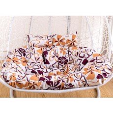 라탄2인그네의자쿠션